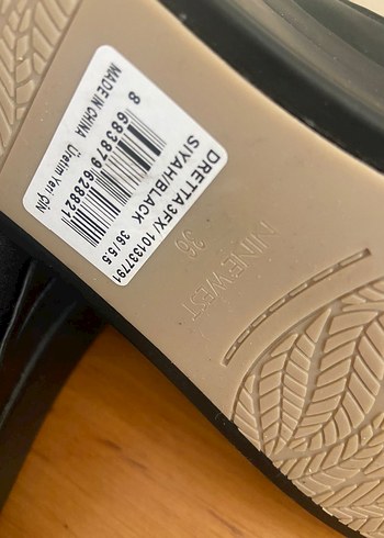 Nine West Nine West Siyah Kadın Terlik