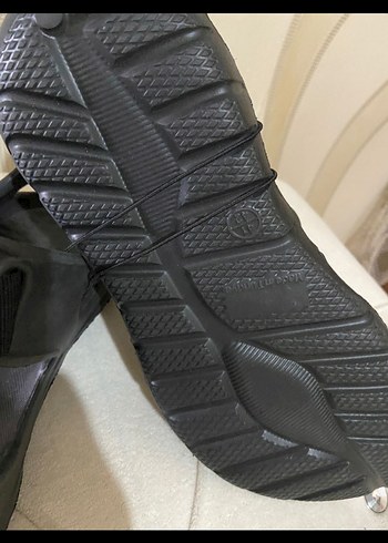 Erkek Siyah Tokalı Kauçuk Sandalet - Görsel 2