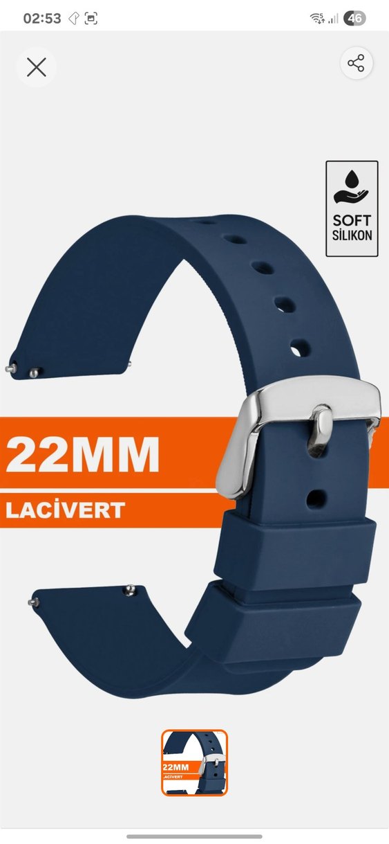 huawei akıllı saat kordon 3 adet - Görsel 3