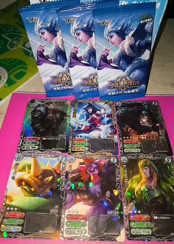 League of legend hologram kartları