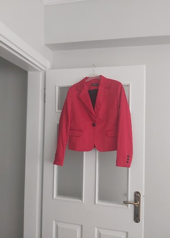 Koyu Kırmızı Kadın Blazer Ceket