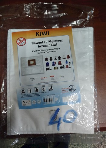 Rowenta ve Arzum Uyumlu Elektrikli Süpürge Toz Torbaları