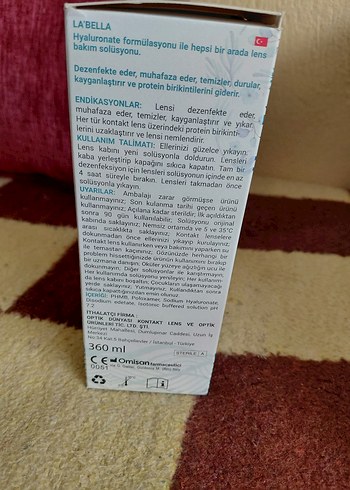 Diğer L'ABELLA Çok Amaçlı Lens Solüsyonu