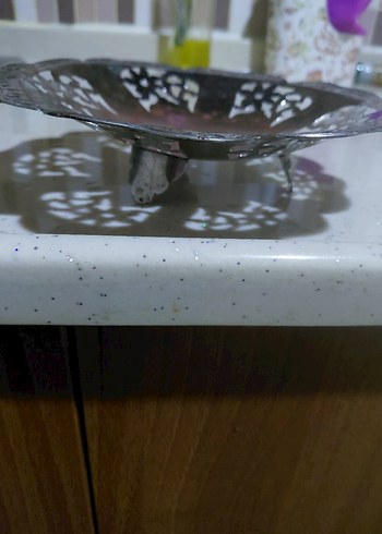 antika şekerlik gümüş tabak - Görsel 9