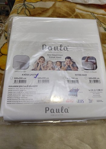 Poula Su Geçirmez Yatak Alezi Beyaz - Görsel 3