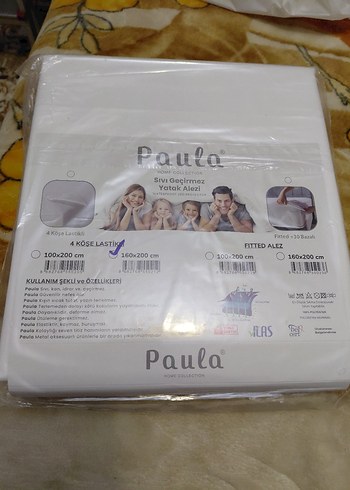 Poula Su Geçirmez Yatak Alezi Beyaz - Görsel 4