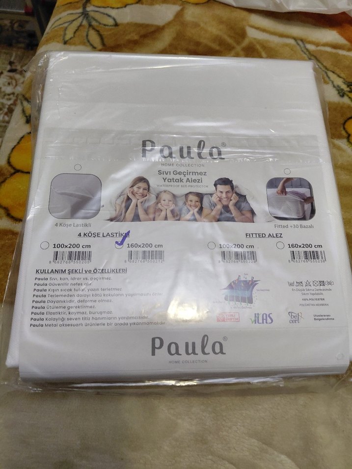 Poula Su Geçirmez Yatak Alezi Beyaz - Görsel 3