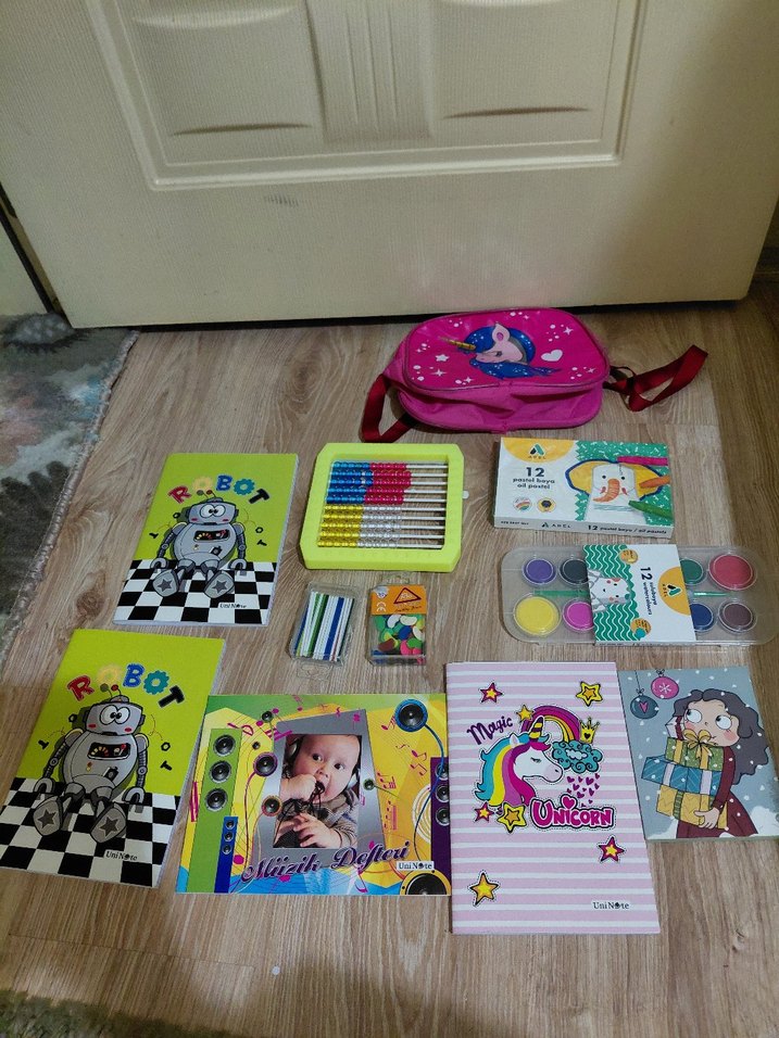 Renkli Okul Aktivite Seti - Görsel 3