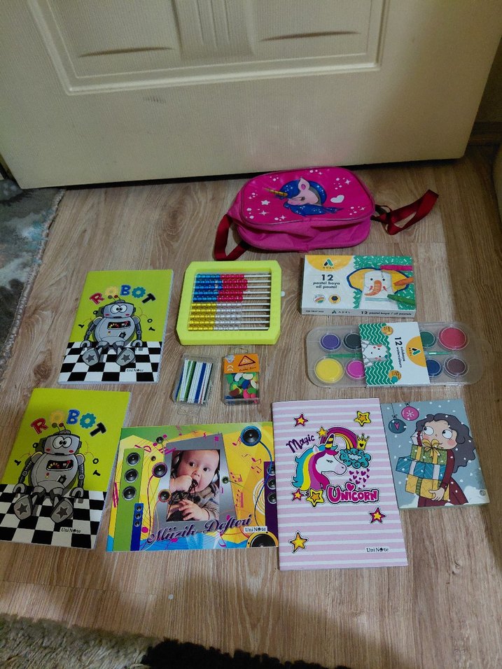 Renkli Okul Aktivite Seti - Görsel 4