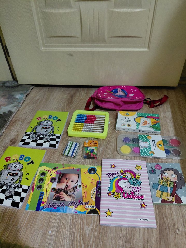 Renkli Okul Aktivite Seti - Görsel 2