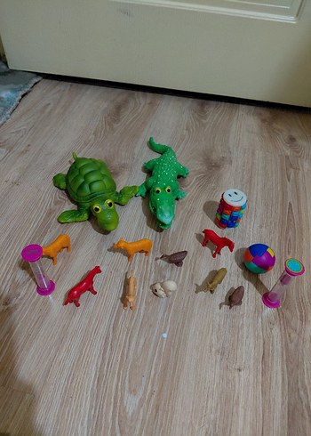 Renkli Hayvan Figürleri ve Oyuncak Seti - Görsel 5