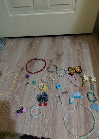 Renkli Boncuklu Çocuk Takı Seti - Görsel 3