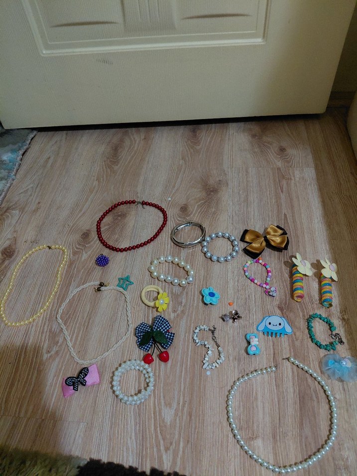 Renkli Boncuklu Çocuk Takı Seti - Görsel 3