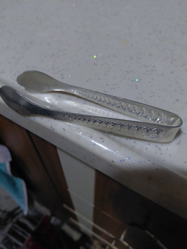 gümüş şeker maşası - Görsel 2