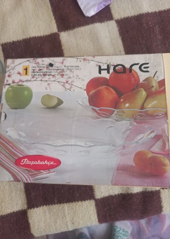 Paşabahçe Desenli kayık tabak