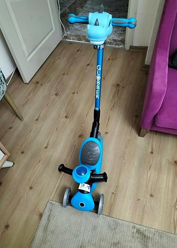  Beden mavi Renk Mavi Çocuk Scooter'ı Dinozor Başlıklı globber
