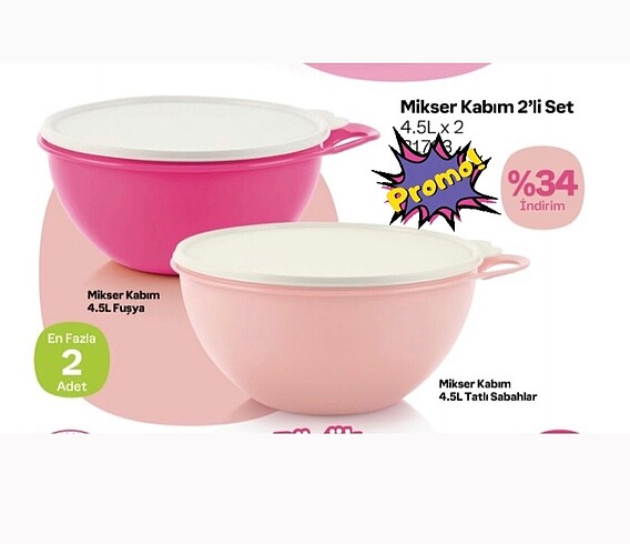 Tupperware Miksim 4.5 litre