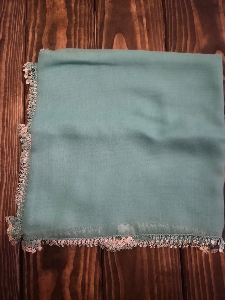 iğne oyalı tülbent - Görsel 3