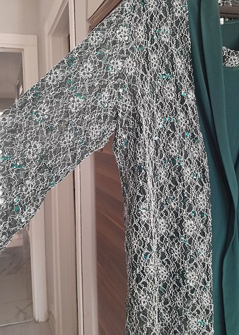 Zümrüt Yeşili Buyuk Beden İkili Takım - Görsel 7