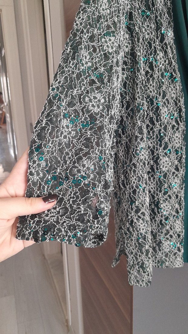 Zümrüt Yeşili Buyuk Beden İkili Takım - Görsel 3