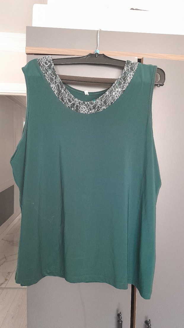 Zümrüt Yeşili Buyuk Beden İkili Takım - Görsel 2