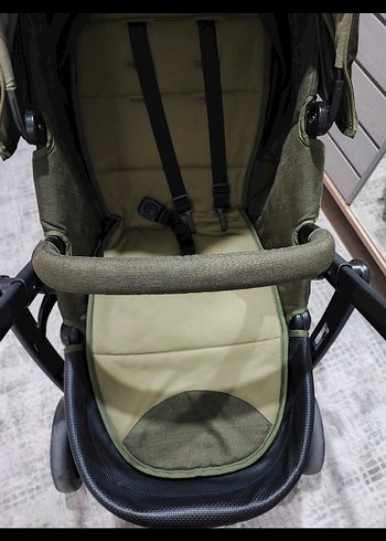 9- 36 kg Beden graco marka bebek arabası Gri-Yeşil Bebek Arabası puset dahil