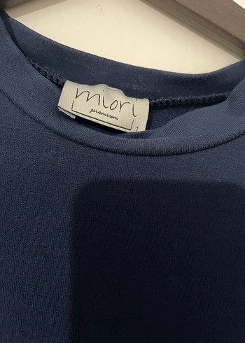 Lacivert Uzun Kollu Salaş Elbise - Görsel 3