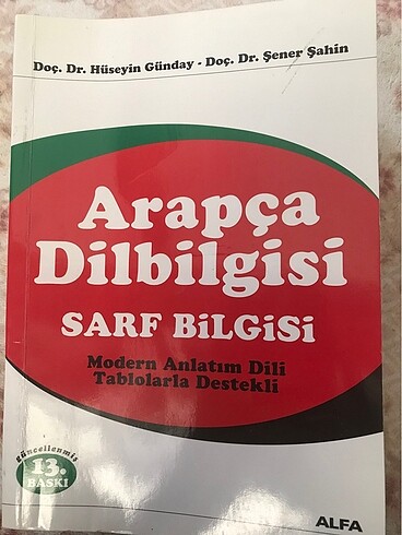 ARPÇA SARF KİTABI