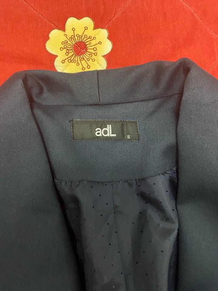 Düğmeli Gri Kadın Blazer Ceket - Görsel 2