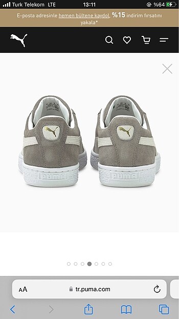 Puma PUMA SUEDE CLASSIC AYAKKABI