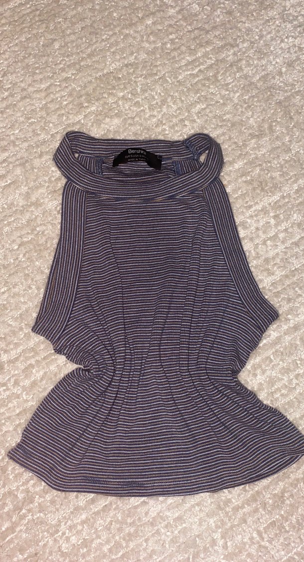 V Yaka, Kolsuz, Örgü Kadın crop - Görsel 3