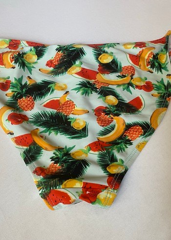 TROPİKAL DESENLİ BİKİNİ ALTI - Görsel 4