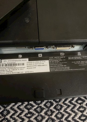 27 İNÇ HP MONİTÖR PANEL KIRIK - Görsel 4