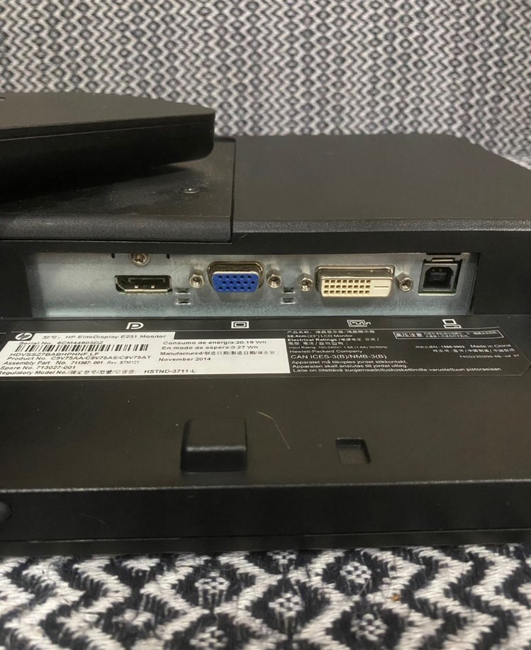 27 İNÇ HP MONİTÖR PANEL KIRIK - Görsel 3