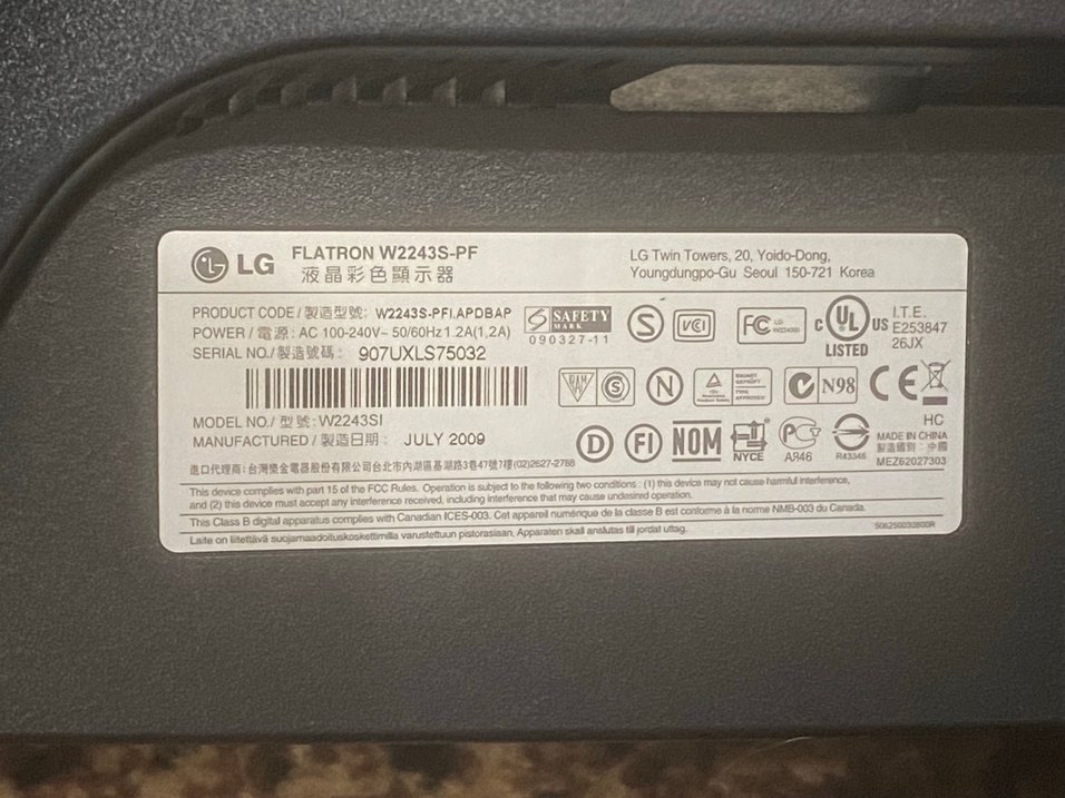 LG 22 İNÇ MONİTÖR AÇIKLAMAYI OKUYUN - Görsel 5