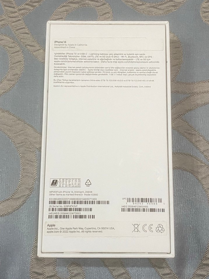 İPHONE BOŞ KUTU - Görsel 2