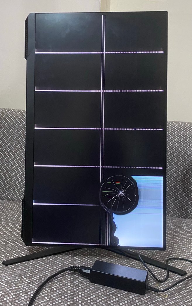 SAMSUNG HASARLI MONİTÖR 27 inç - Görsel 2