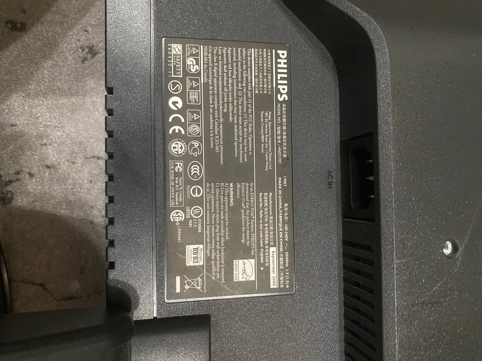 Philips Siyah Monitör 17 İnç açıklamayı okuyun - Görsel 5