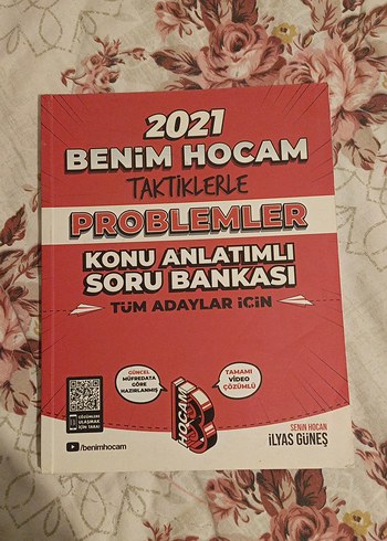 2021 Benim Hocam Taktiklerle Problemler Soru Bankası
