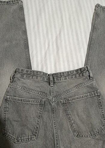 Gri Straight Fit Zara Jean - Görsel 2