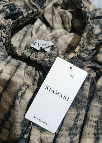 Batik desenli halter yaka vintage İPEK elbise - Görsel 2