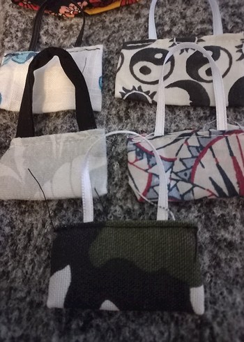 Çeşitli Bebek Kıyafetleri ve Çantaları Seti Barbie için - Görsel 4