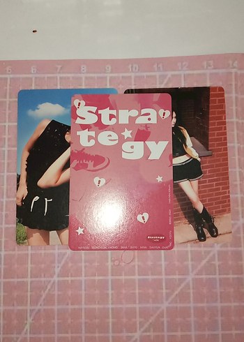 twice 3lü lomocard tekli satiyoruum - Görsel 3