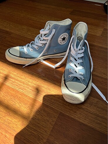 39 Beden Orijinal Converse Chuck 70 Unisex Mavi Sneaker