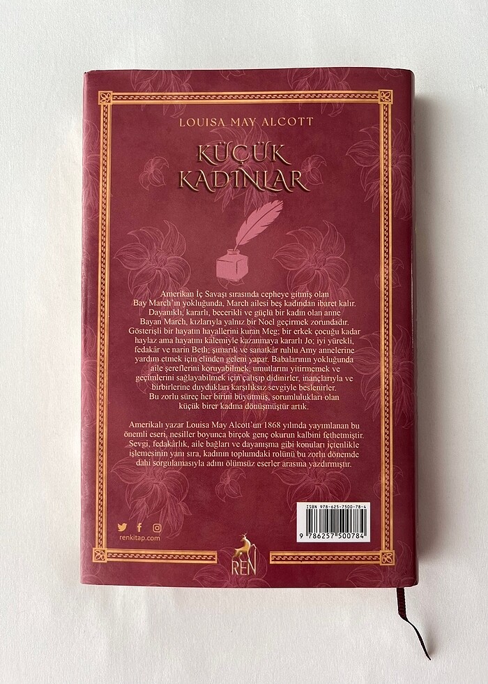 Louisa May Alcott Küçük Kadınlar - Görsel 2