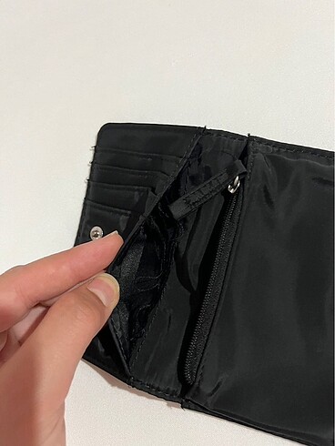  Beden siyah Renk Bershka Cüzdan