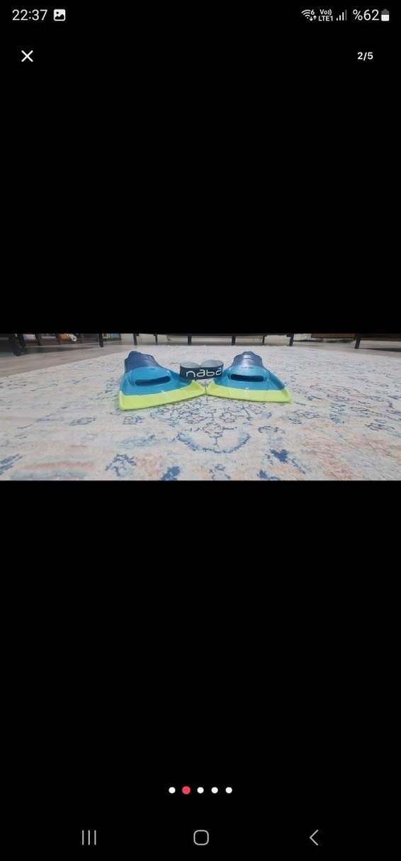 Çocuk Mavi Nabalji  Palet 33-34 numara - Görsel 2