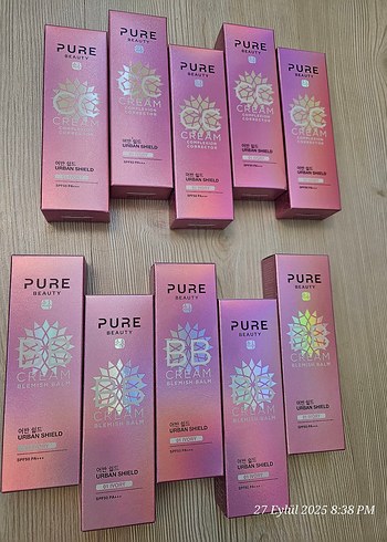 Pure Beauty Pembe CC krem