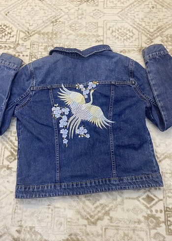 LC Waikiki Mavi Düğmeli Kadın Denim Ceket