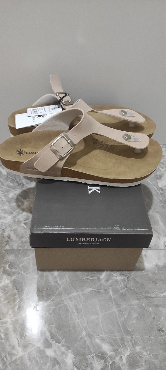 Bej Kadın Toka Detaylı  Terlik - Görsel 3